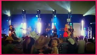 deluxe Rodeo party countryband featuring Brigitte BoisjolieJOLINE festival Rouville3sept2023 [upl. by Darnok]