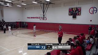 Germantown Academy Boys Basketball vs Episcopal Academy [upl. by Orel869]