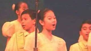 Rosas Pandan  Loboc Childrens Choir [upl. by Eadas]