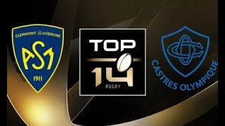 Clermont  Castres TOP14 24e Journée Saison 202324 [upl. by Gromme]