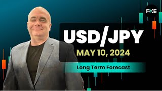 USDJPY Long Term Forecast and Technical Analysis for May 10 2024 by Chris Lewis for FX Empire [upl. by Lehsreh]