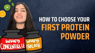 How to choose the RIGHT PROTEIN POWDER for you [upl. by Odrick]