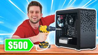 How To Build The BEST 500 Budget Gaming PC 2024 [upl. by Agustin238]