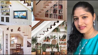 Top 100 Creative under stairs storage ideas  Under Stairs Storage Bookshelf amp Closet Room Ideas [upl. by Aynom]