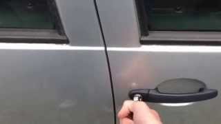 Open  close electric windows with key VW Golf MK4 [upl. by Pammi]