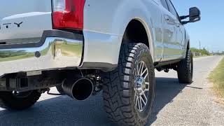 Deleted L5P Duramax 5 inch straight pipe revs [upl. by Prud]