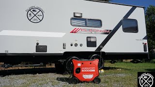 Best RV Generator on the Market Harbor Freight 5000 Dual Fuel Super Quiet Generator [upl. by Livvie]