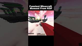 Funniest Minecraft Moments From KGF indiangamer hindigameplay minecraftfunny funny [upl. by Hermosa]