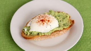 Avocado Toast with Poached Egg Recipe  Laura Vitale  Laura in the Kitchen Episode 596 [upl. by Auhs]