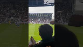 Sunderland fans celebrate going 10 up against Portsmouth sunderland portsmouth pompey safc [upl. by Ruelu177]