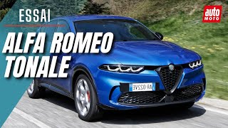 Essai Alfa Romeo Tonale  nos premières impressions au volant [upl. by Smiley]