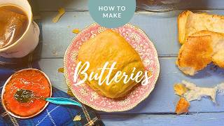 How to make Scottish Butteries Aberdeen Butter Rolls Rowies [upl. by Lidda]