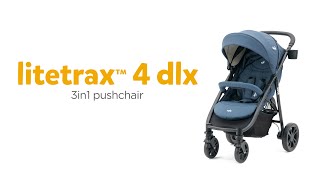 Joie litetrax™ 4 dlx  Parent amp KidFavourite MultiMode Pushchair [upl. by Hertzfeld]