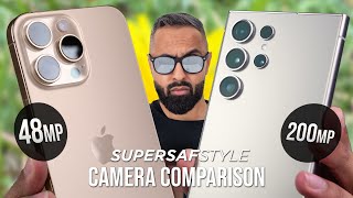 iPhone 16 Pro Max vs Samsung Galaxy S24 Ultra Camera Test Comparison [upl. by Dillon]