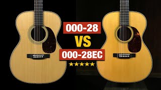 Martin 00028 vs 00028EC Clapton Model  Is there a difference [upl. by Notsirt]