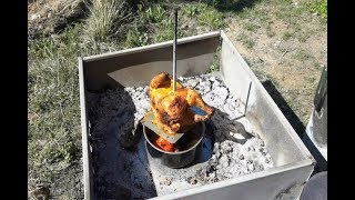 مرغ بریانی Chicken fryingمریشک پیشاو کباب مرغ  فر صحرای منقل مریشک بە فڕن [upl. by Ryter]