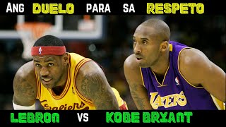 LEBRON VS KOBE BRYANT Bakit hindi nahinog ang kanilang rivalry [upl. by Kimmy]