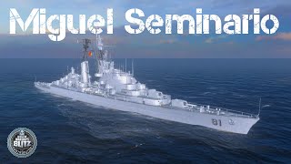 Peruvian Premium Cruiser quotAlmirante Grauquot Review  World of Warships Blitz [upl. by Attikram138]