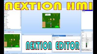 NEXTION EDITOR como empezar PRIMEROS PASOS ️⃣1️⃣ [upl. by Kathye]