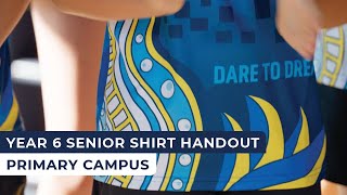 Year 6 Senior Shirt Handout  Varsity College Australia [upl. by Ynotna]