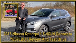 2017 Nissan Qashqai 1 5 dCi N Connecta YE67LBU  Review And Test Drive [upl. by Sirenay]