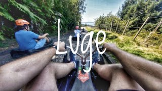 Skyline Luge Rotorua NZ  Advanced Track Hero 7 Black [upl. by Inez]