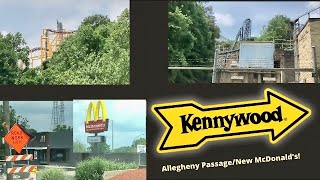 Kennywood 62021 Allegheny Passage and McDonalds is BACK [upl. by Yadnil]