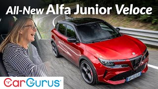 NEW Alfa Romeo Junior Veloce Review The most FUN small EV [upl. by Nhguavad]