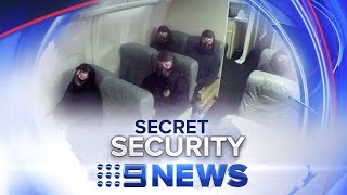 Inside the US Federal Air Marshal training program  Nine News Australia [upl. by Yuri]