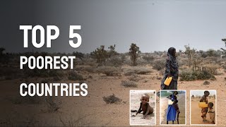 Top 5 Poorest Countries in the World  World 5 Poorest Countries  Dr Stats [upl. by Hurless]