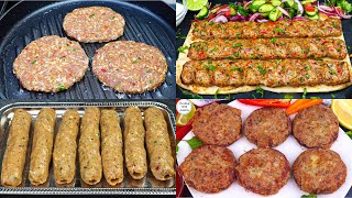 Chicken Seekh Kabab New Turkish Kebab Beef Cheese Patty Kebab Aloo chicken Kebab  Cutlets Adana [upl. by Ibbetson209]