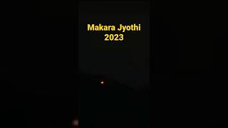 Sabarimala makara jyothi 2023 live [upl. by Tandy]