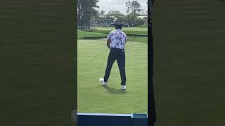 Rickie Fowler points and yells at golf fan at The Players 2024 [upl. by Leary]