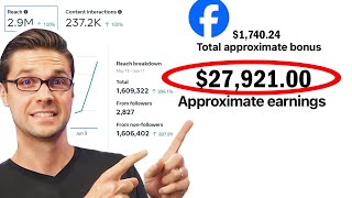 🤯Getting Paid 100 Per Day from FACEBOOK using AI [upl. by Myer]