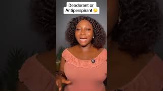 Deodorant vs Antiperspirantwhich is better hygiene deodorant smellgood sweat fyp tips [upl. by Gayla]