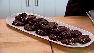 Ina Garten amp Kathleen King Make Double Chocolate Almond Cookies  Barefoot Contessa  Food Network [upl. by Keviv677]