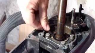 Lower unit seal replacement pt 1 of 3  upper seal experiments [upl. by Sparky]