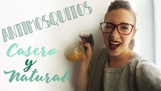 CÓMO HACER REPELENTE DE MOSQUITOS CASERO Y NATURAL [upl. by Ynneh]