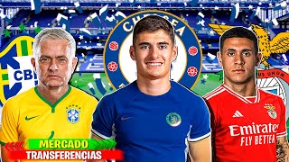 10 TRANSFERENCIAS CONFIRMADAS  RUMORES 2324 António Silva ChelseaAyman BenficaMourinho Brasil [upl. by Allayne680]