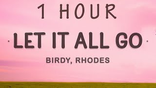 1 HOUR 🕐  Birdy  Let It All Go Lyrics ft RHODES [upl. by Gildea]