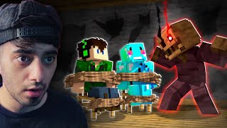 Finding my friends in minecraft 😰 [upl. by Sakmar]