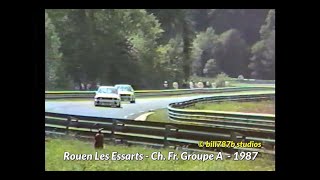 Rouen Les Essarts 1987 Championnat de France Tourisme Groupe A [upl. by Terrag]