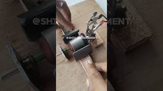 DC Motor Working Project shortsfeed dcmotor experiment diy [upl. by Nikolas]