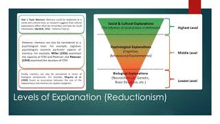 Holism and Reductionism A01 [upl. by Orlena]