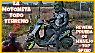 ITALIKA WS 150 SPORT REVIEW Y PRUEBA DE MANEJO  TOP SPEED 😱 LA MOTONETA TODO TERRENO DE ITALIKA 💯 [upl. by Nivrem807]