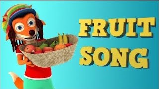 Fruit song  Fun fruit song for kids to learn  Fruit so yummy 🍉🍏🍌🍓🍊kids song  Educational video [upl. by Perseus]