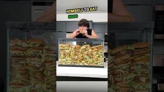 5000 Burger Eating Challenge Easy for Hims [upl. by Winter]