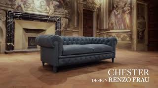 Chester divano Poltrona Frau design Renzo Frau [upl. by Rubin774]