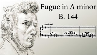 ANALYSIS Chopin Fugue in A minor B144  Imitative Counterpoint 8 [upl. by Orag]