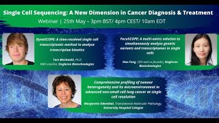 Webinar Singlecell sequencing A New Dimension in Cancer Diagnosis and Treatment [upl. by Ariaj]